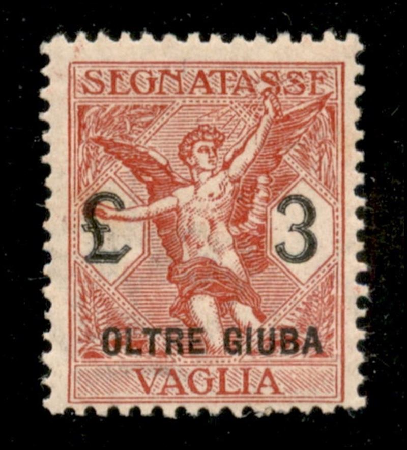 Italia / Colonie / Oltre Giuba / Segnatasse per Vaglia