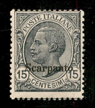 Italia / Colonie / Egeo / Scarpanto / Posta Ordinaria