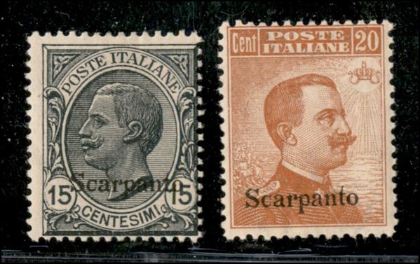 ITALIA / Colonie / Egeo / Scarpanto / Posta ordinaria