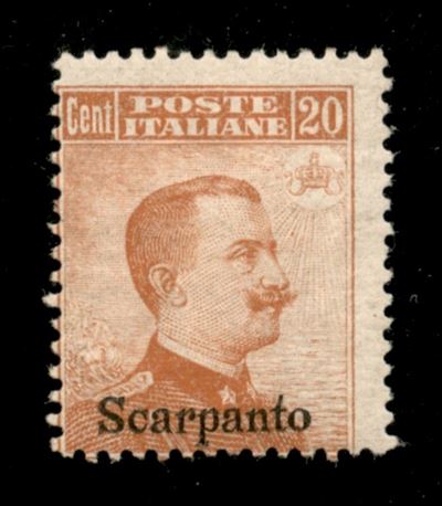 Italia / Colonie / Egeo / Scarpanto / Posta Ordinaria