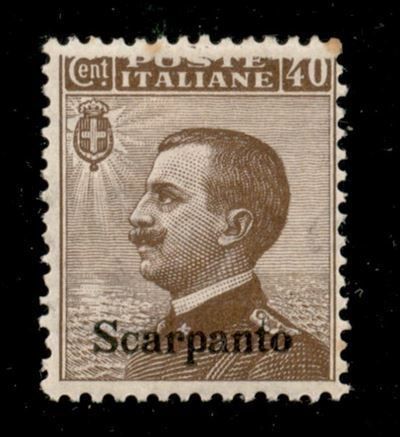 Italia / Colonie / Egeo / Scarpanto / Posta Ordinaria