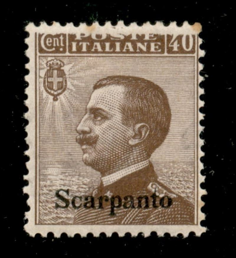 Italia / Colonie / Egeo / Scarpanto / Posta Ordinaria