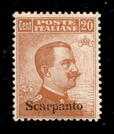 Italia / Colonie / Egeo / Scarpanto / Posta Ordinaria