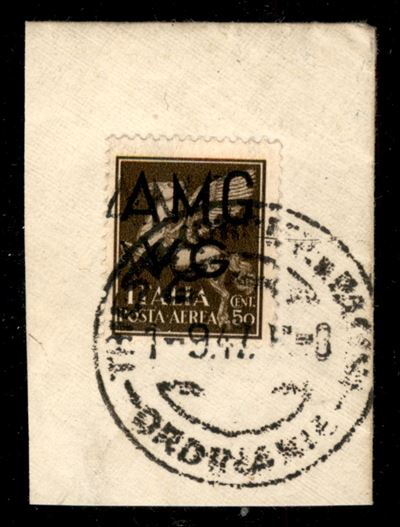 Italia / Trieste / Trieste Amg Vg / Posta Aerea