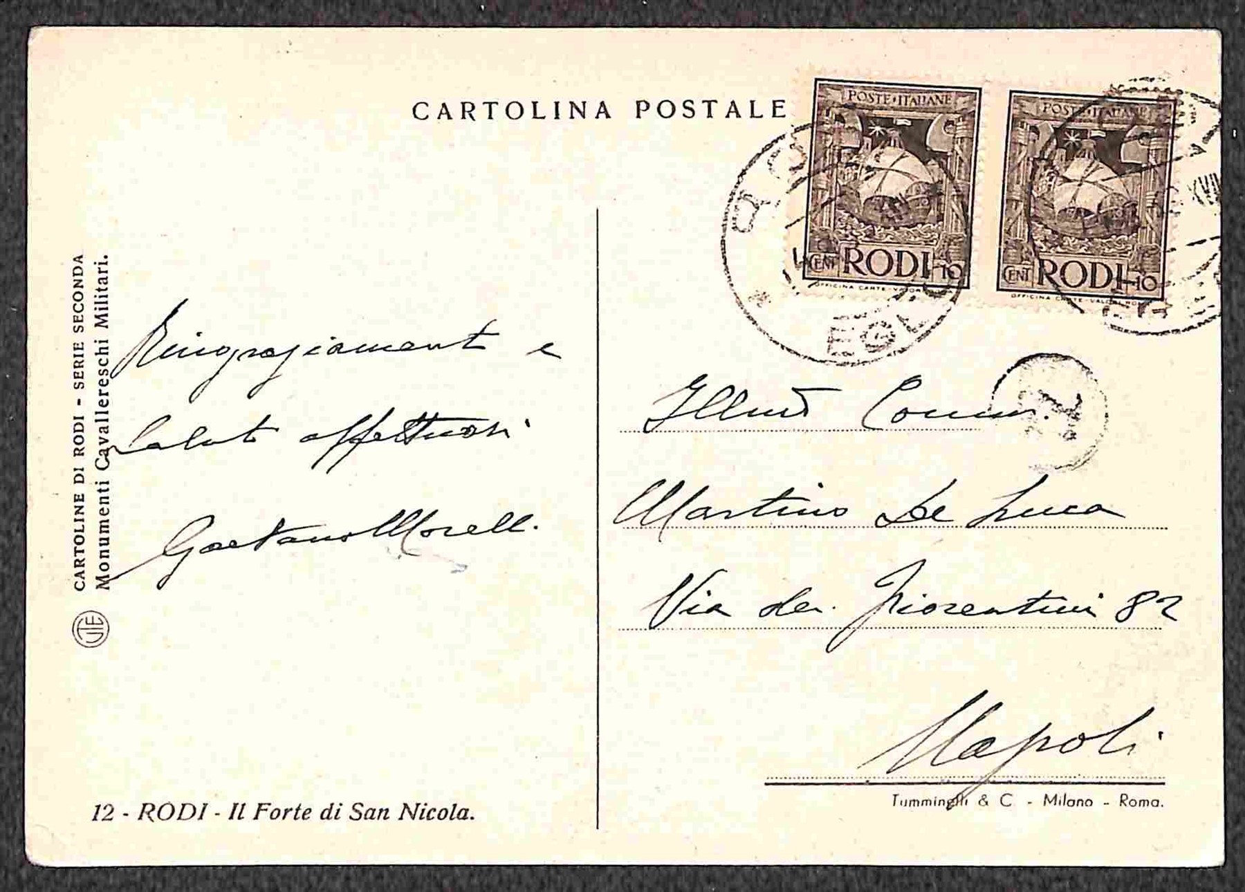 Italia / Colonie / Egeo / Emissioni Generali / Posta Ordinaria
