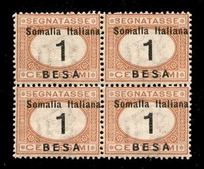 Italia / Colonie / Somalia / Segnatasse