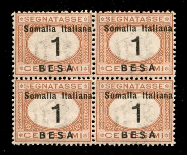 ITALIA / Colonie / Somalia / Segnatasse