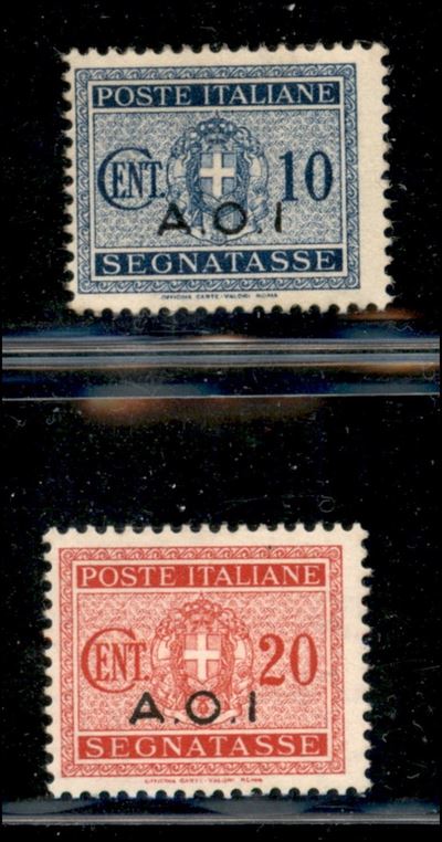 Italia / Colonie / Africa Orientale Italiana / Segnatasse