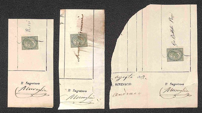 Italia / Regno / Vittorio Emanuele II / Posta Ordinaria