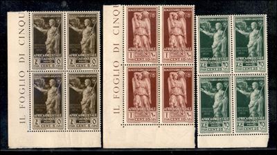 Italia / Colonie / Africa Orientale Italiana / Posta Ordinaria + Aerea