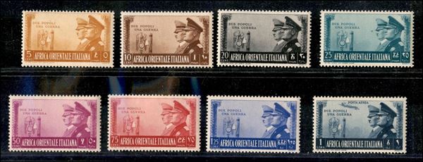 ITALIA / Colonie / Africa Orientale Italiana / Posta ordinaria + aerea