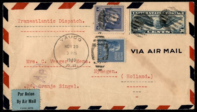 Stati Uniti D'america / Aerogrammi