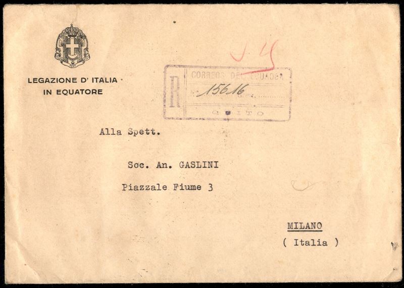 Ecuador / Posta Ordinaria