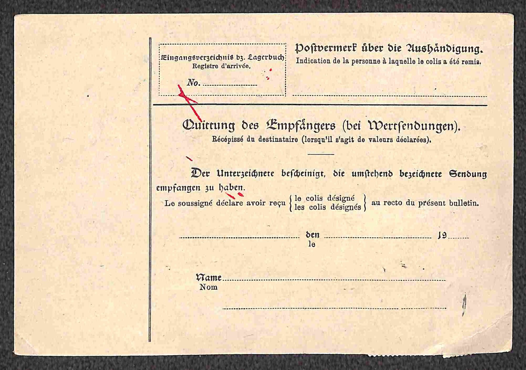 Germania / Posta Ordinaria