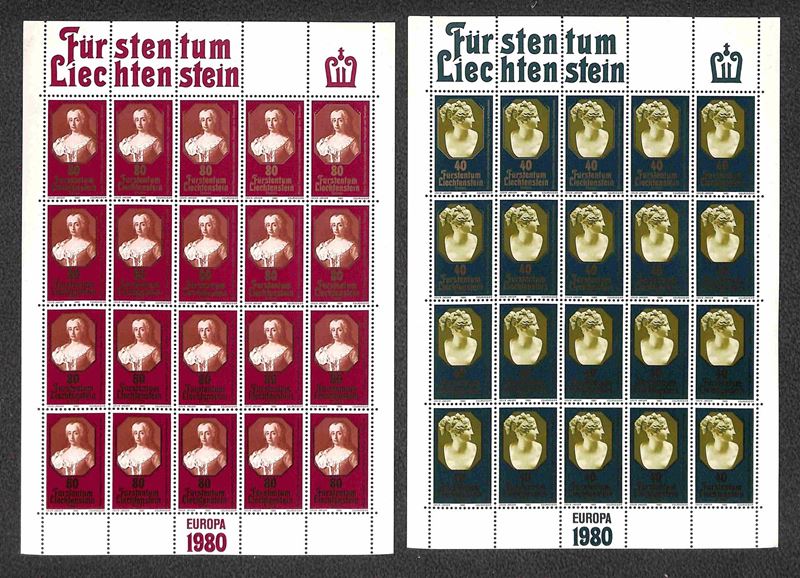 Liechtenstein / Foglietti