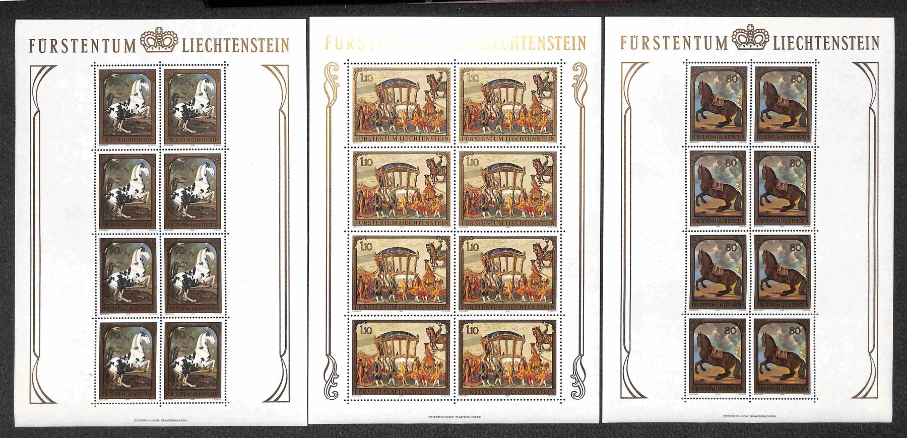 Liechtenstein / Foglietti