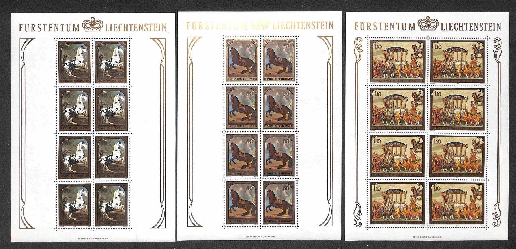 Liechtenstein / Foglietti