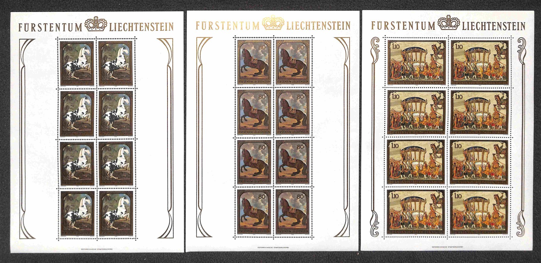 Liechtenstein / Foglietti
