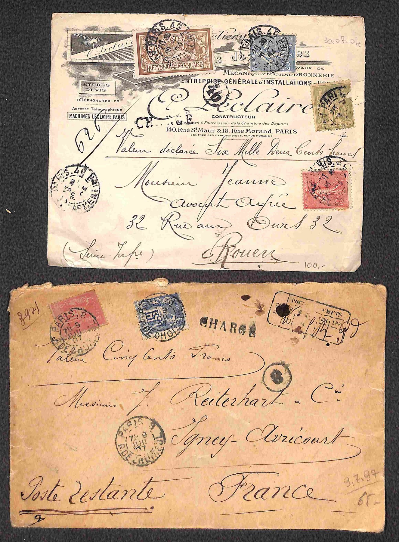 Francia / Posta Ordinaria