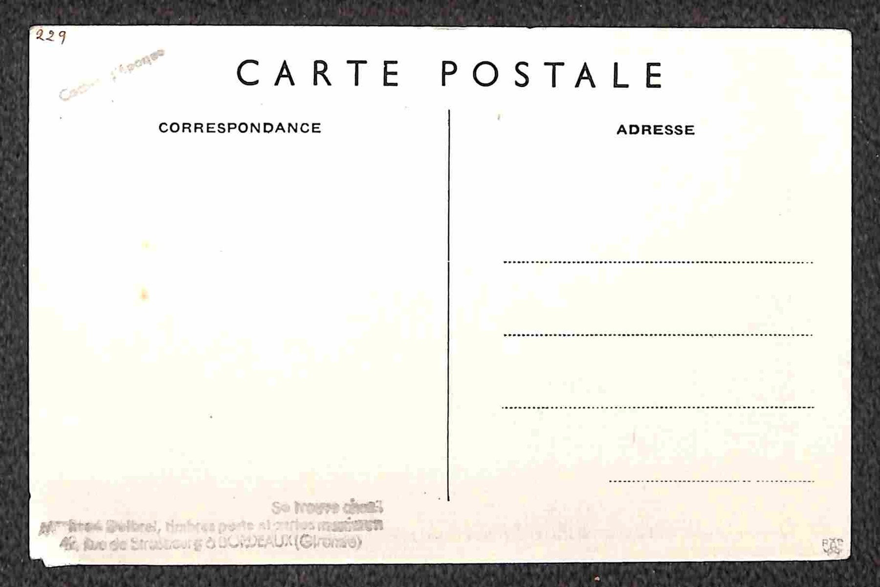 Francia / Posta Ordinaria