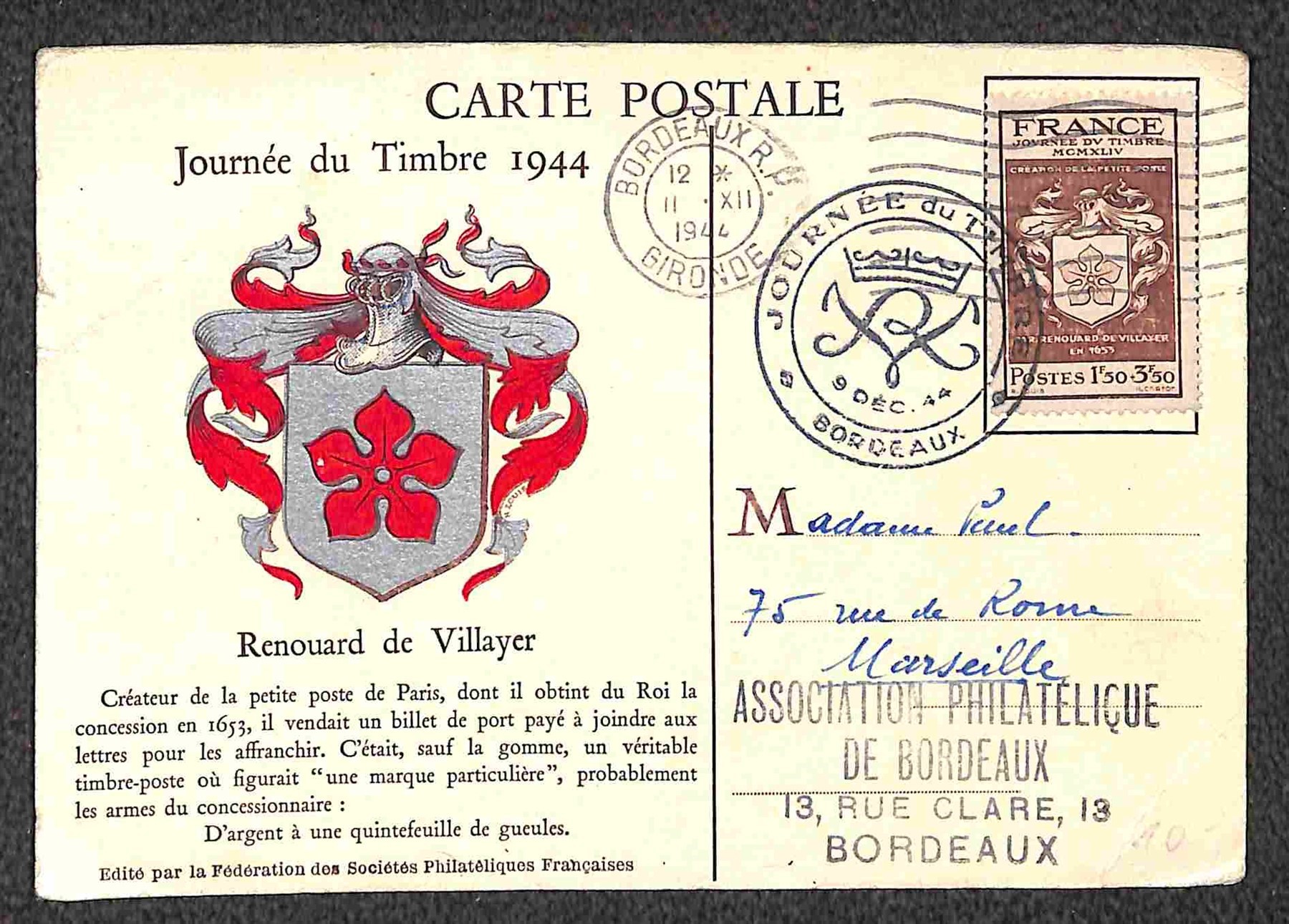 Francia / Posta Ordinaria