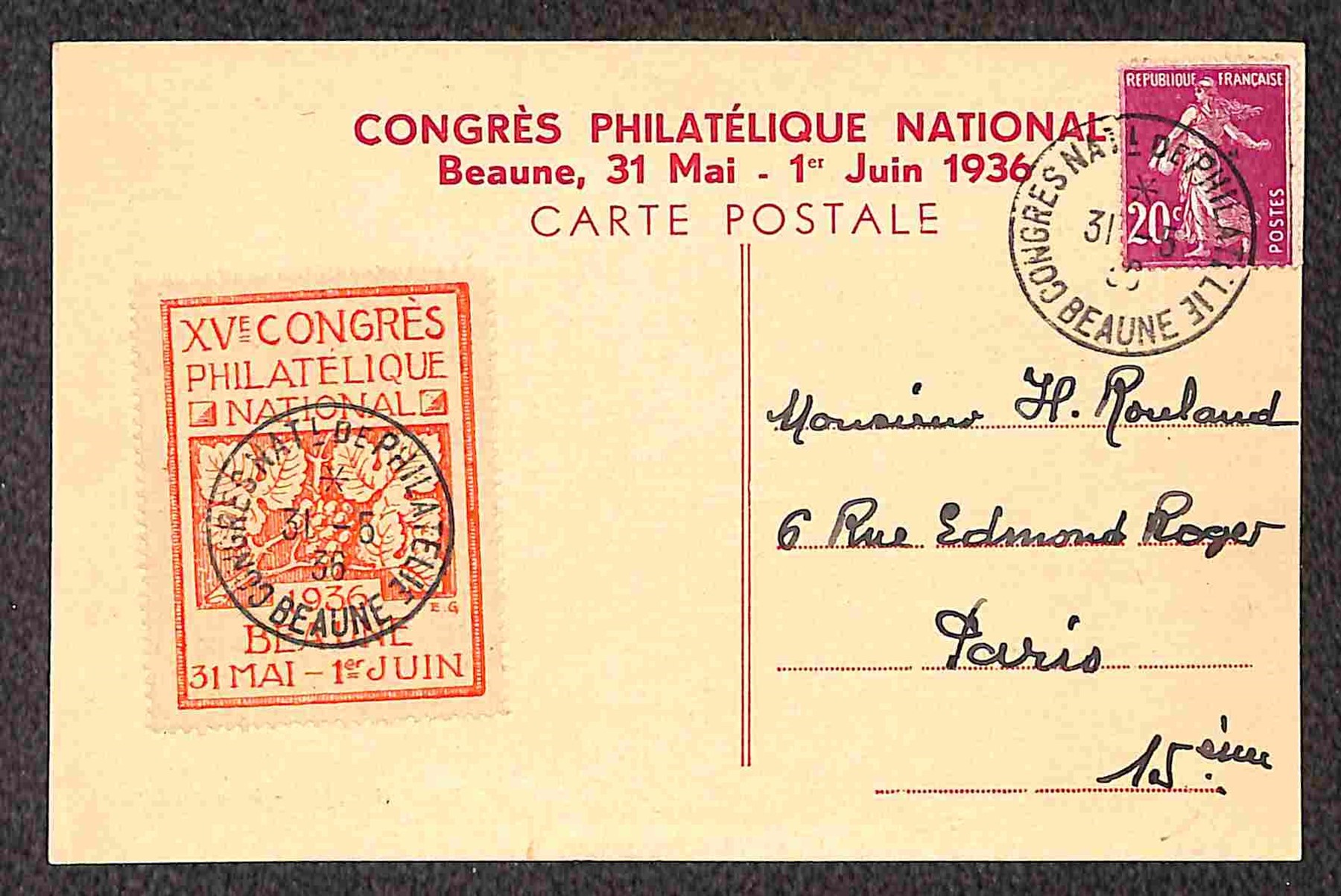 Francia / Posta Ordinaria