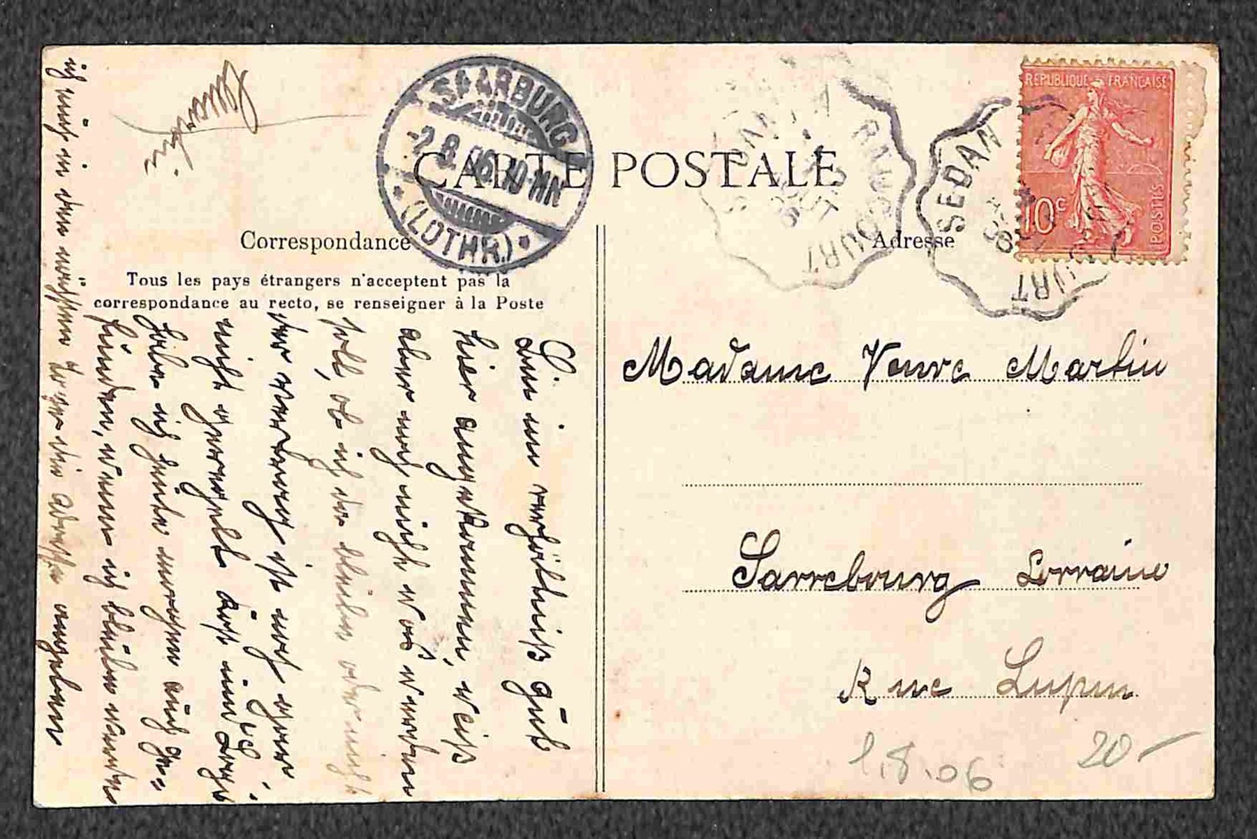 Francia / Posta Ordinaria