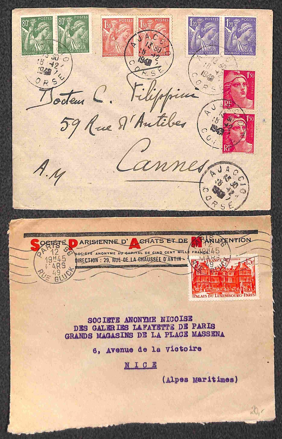 Francia / Posta Ordinaria