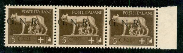 ITALIA / RSI / G.N.R. Brescia / Posta ordinaria