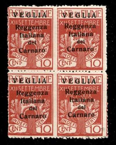 Italia / Occupazioni i Guerra Mondiale / Veglia / Posta Ordinaria