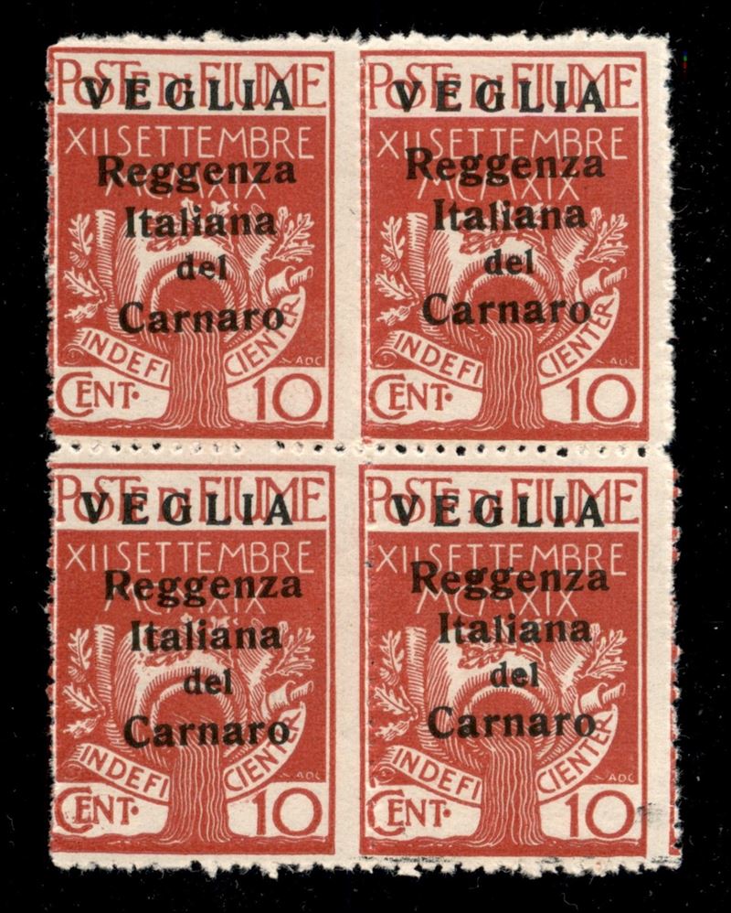 Italia / Occupazioni i Guerra Mondiale / Veglia / Posta Ordinaria