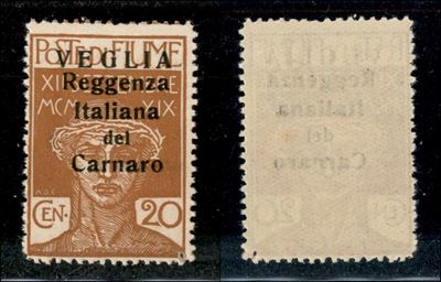 Italia / Occupazioni i Guerra Mondiale / Veglia / Posta Ordinaria