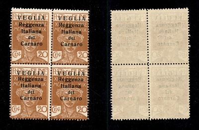 Italia / Occupazioni i Guerra Mondiale / Veglia / Posta Ordinaria