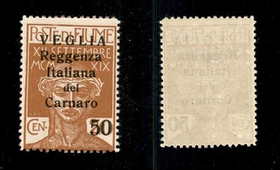 Italia / Occupazioni i Guerra Mondiale / Veglia / Posta Ordinaria