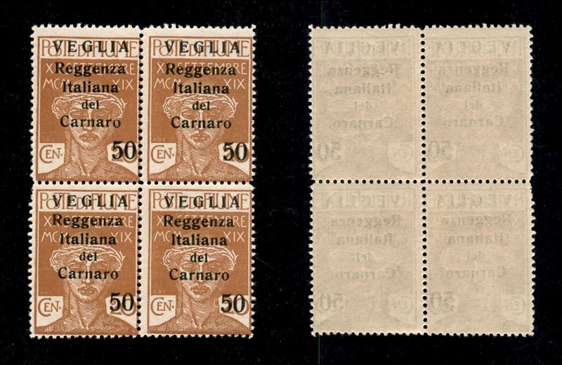 Italia / Occupazioni i Guerra Mondiale / Veglia / Posta Ordinaria