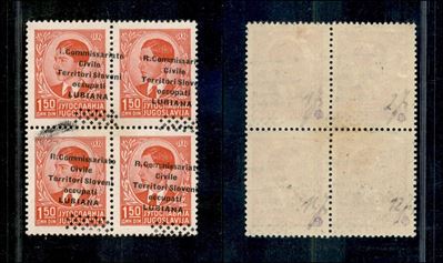 Italia / Occupazioni II Guerra Mondiale / Lubiana / Posta Ordinaria