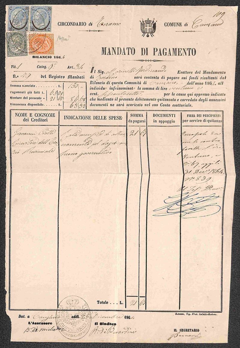Italia / Regno / Vittorio Emanuele II