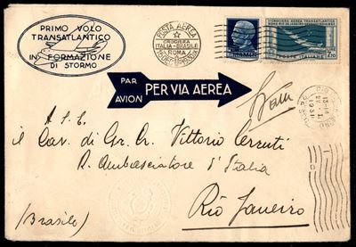 Italia / Regno / Vittorio Emanuele III / Aerogrammi
