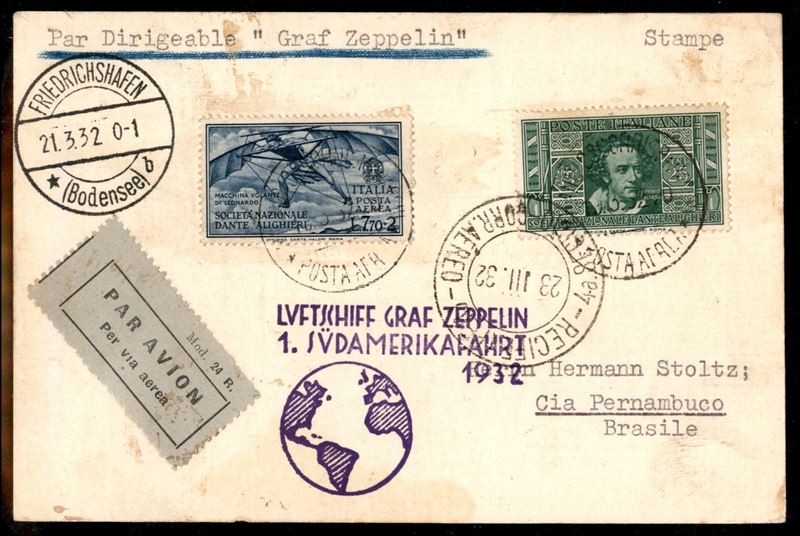 Italia / Regno / Vittorio Emanuele III / Aerogrammi
