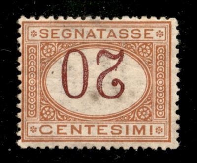 Italia / Regno / Umberto i / Segnatasse