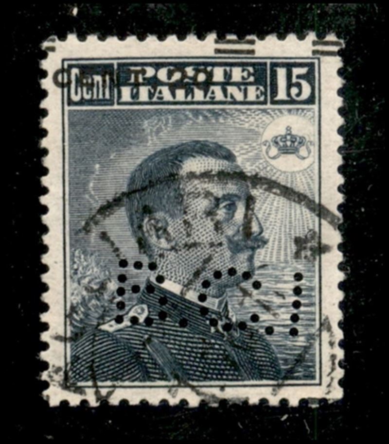 Italia / Regno / Perfin