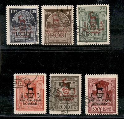 Italia / Occupazioni Straniere delle Colonie / Occupazione Tedesca / Egeo / Posta Ordinaria