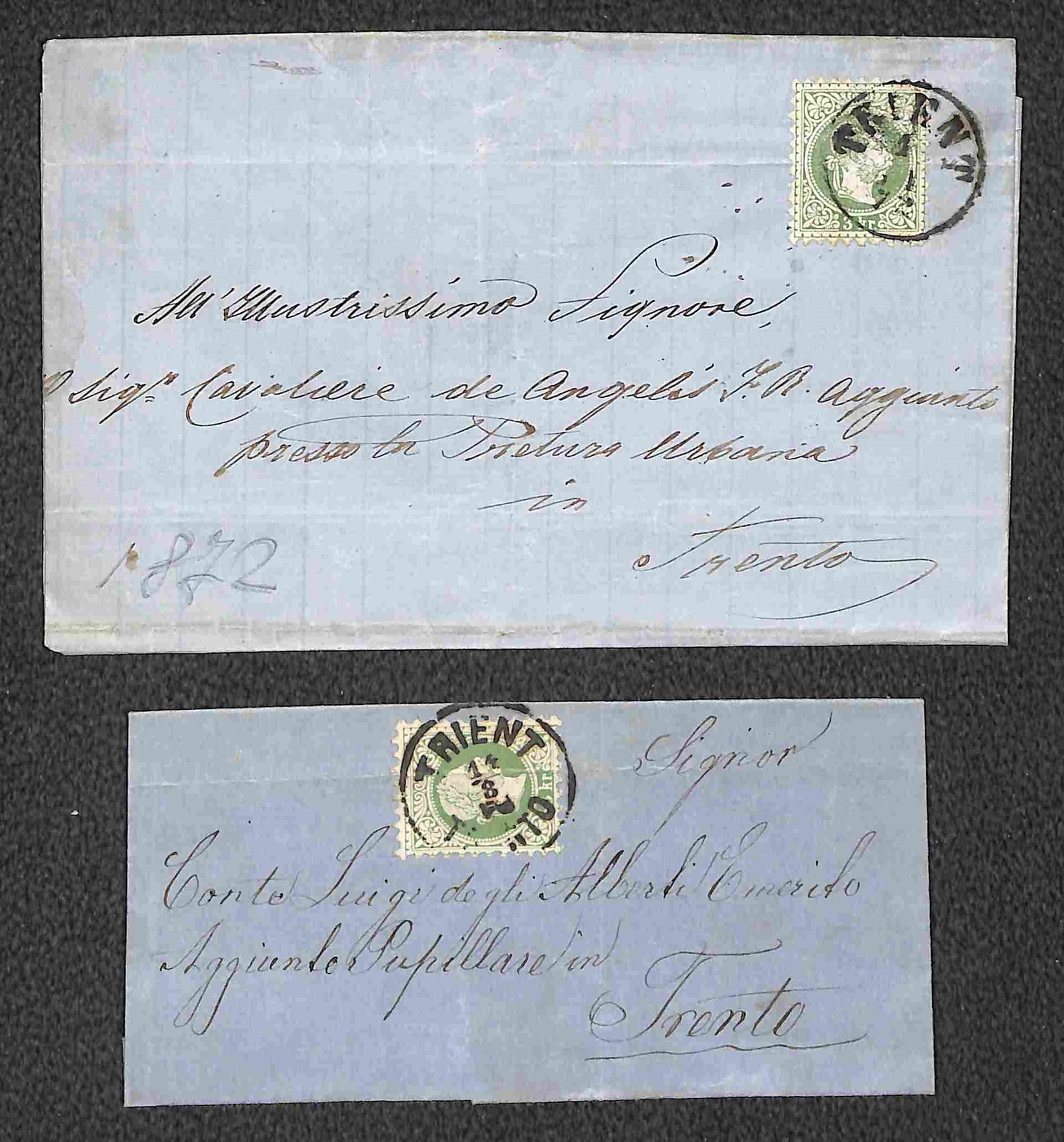 ITALIA / Antichi Stati Italiani / Lombardo Veneto / Territori Italiani d'Austria / Posta ordinari...