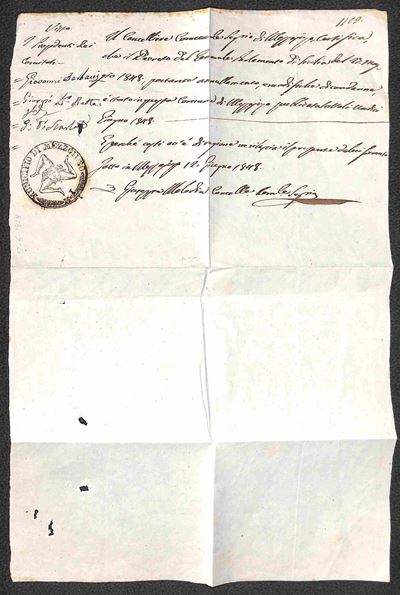 Italia / Prefilateliche / Sicilia