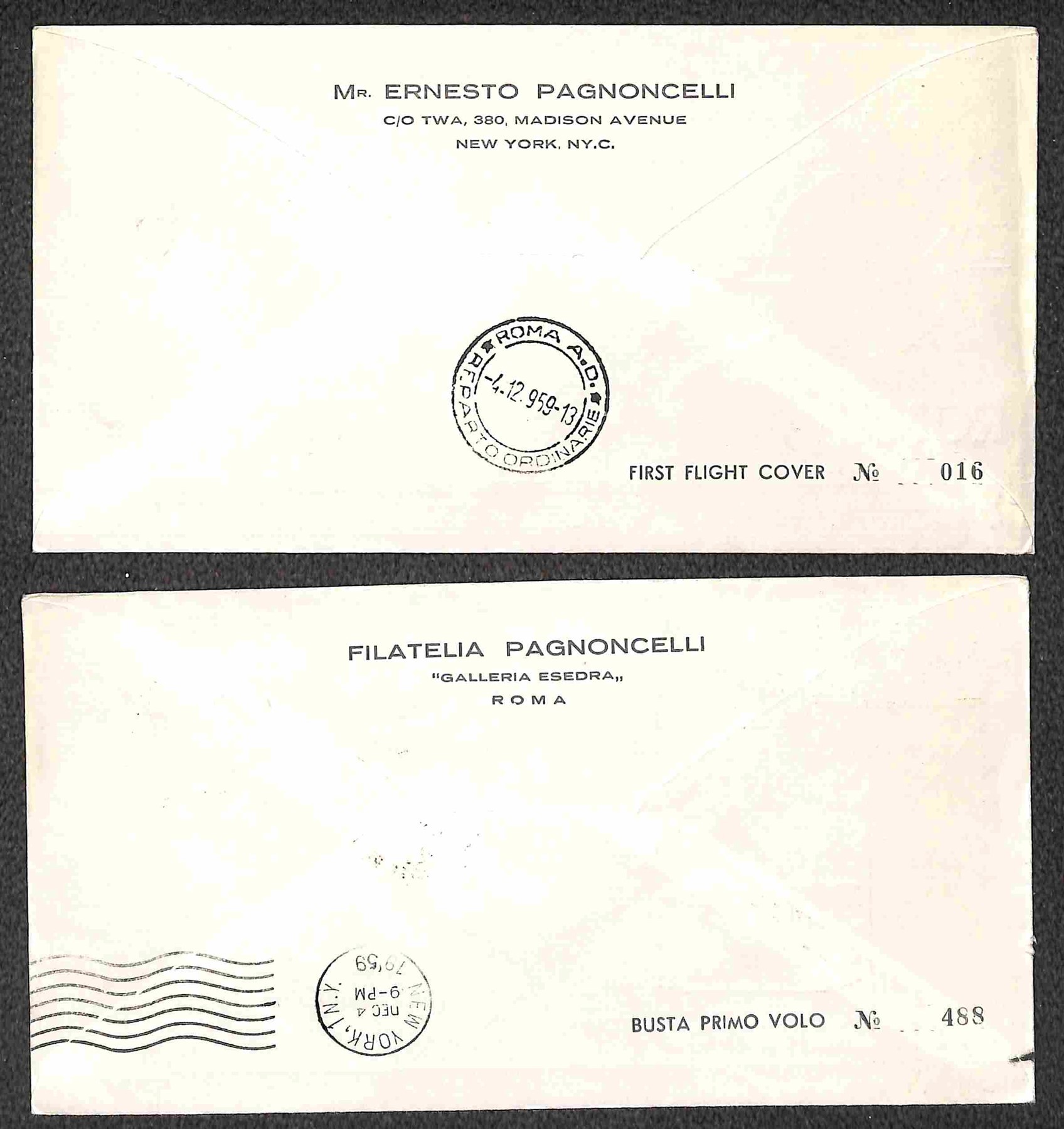 Stati Uniti D'america / Aerogrammi