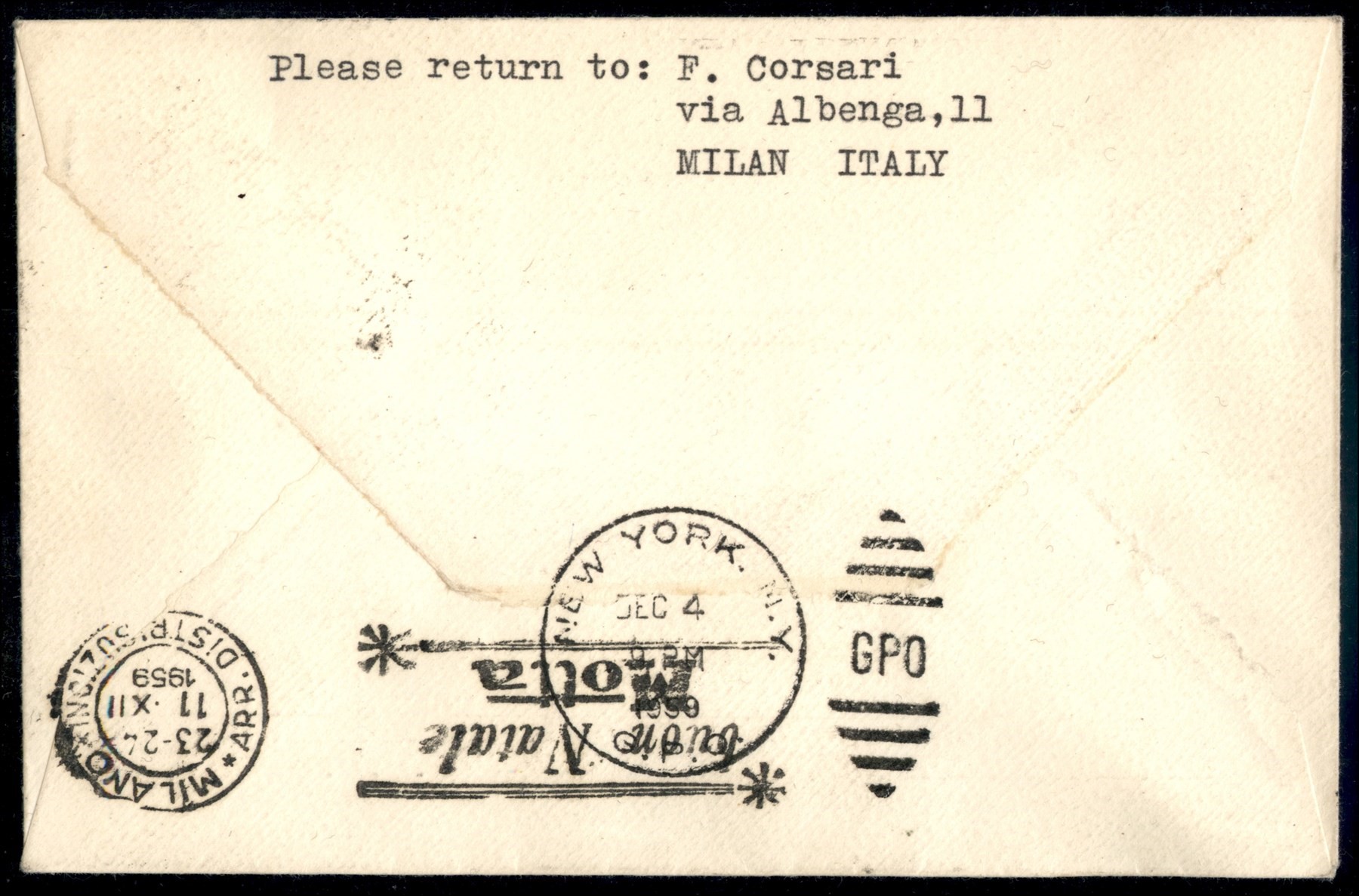 Italia / Aerogrammi