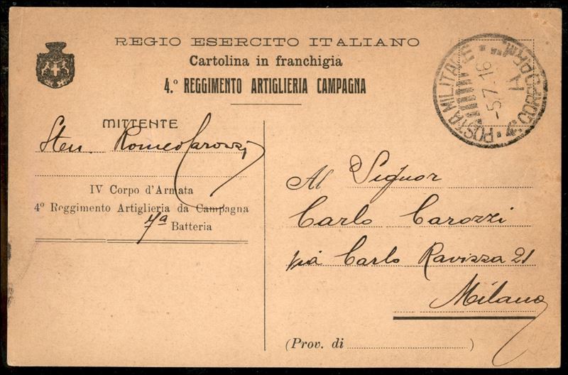 Italia / Posta Militare