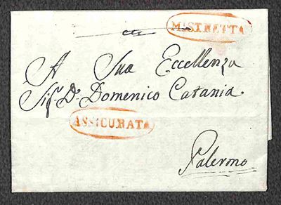 Italia / Prefilateliche / Sicilia