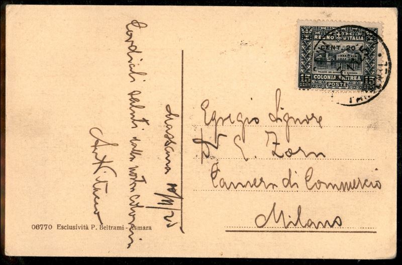 Italia / Colonie / Eritrea / Posta Ordinaria