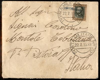 Italia / Colonie / Eritrea / Posta Militare